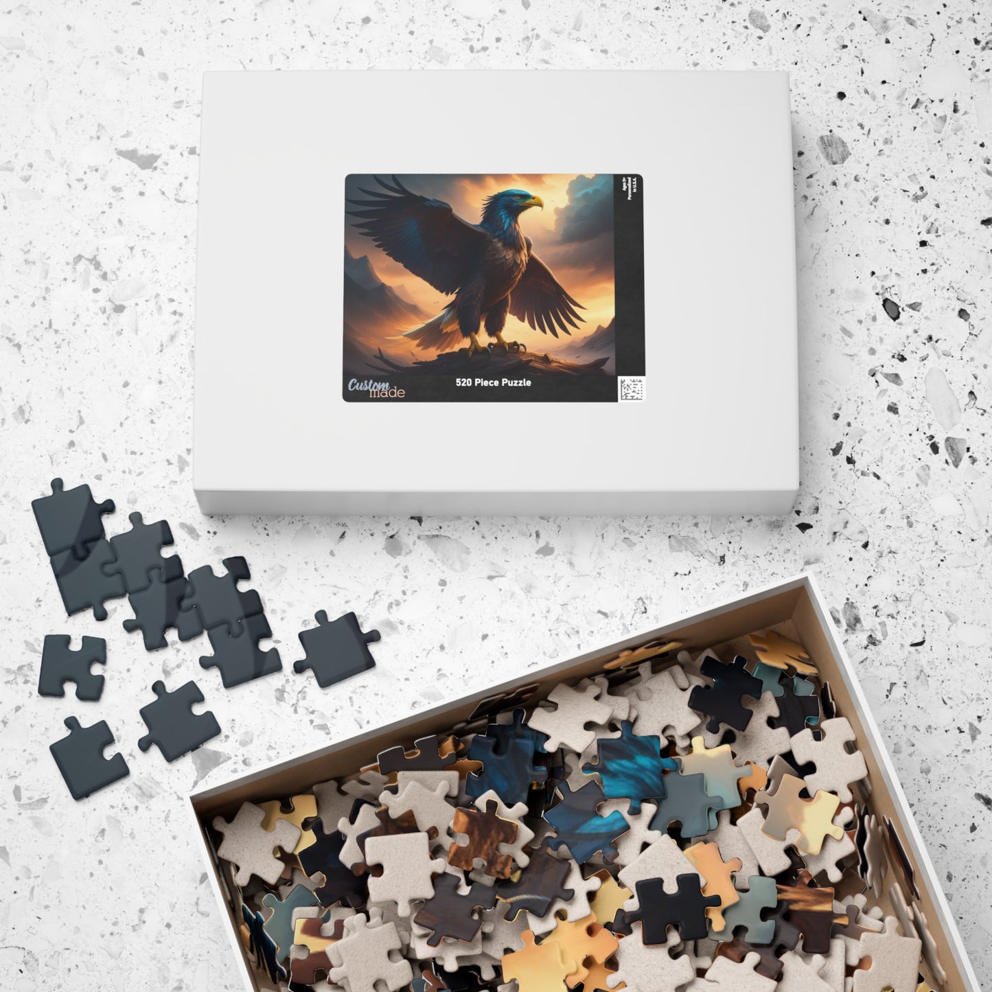 Wingspan of Strength: Majestic Eagle Puzzle - Symbol of Strength, Freedom, and Resilience