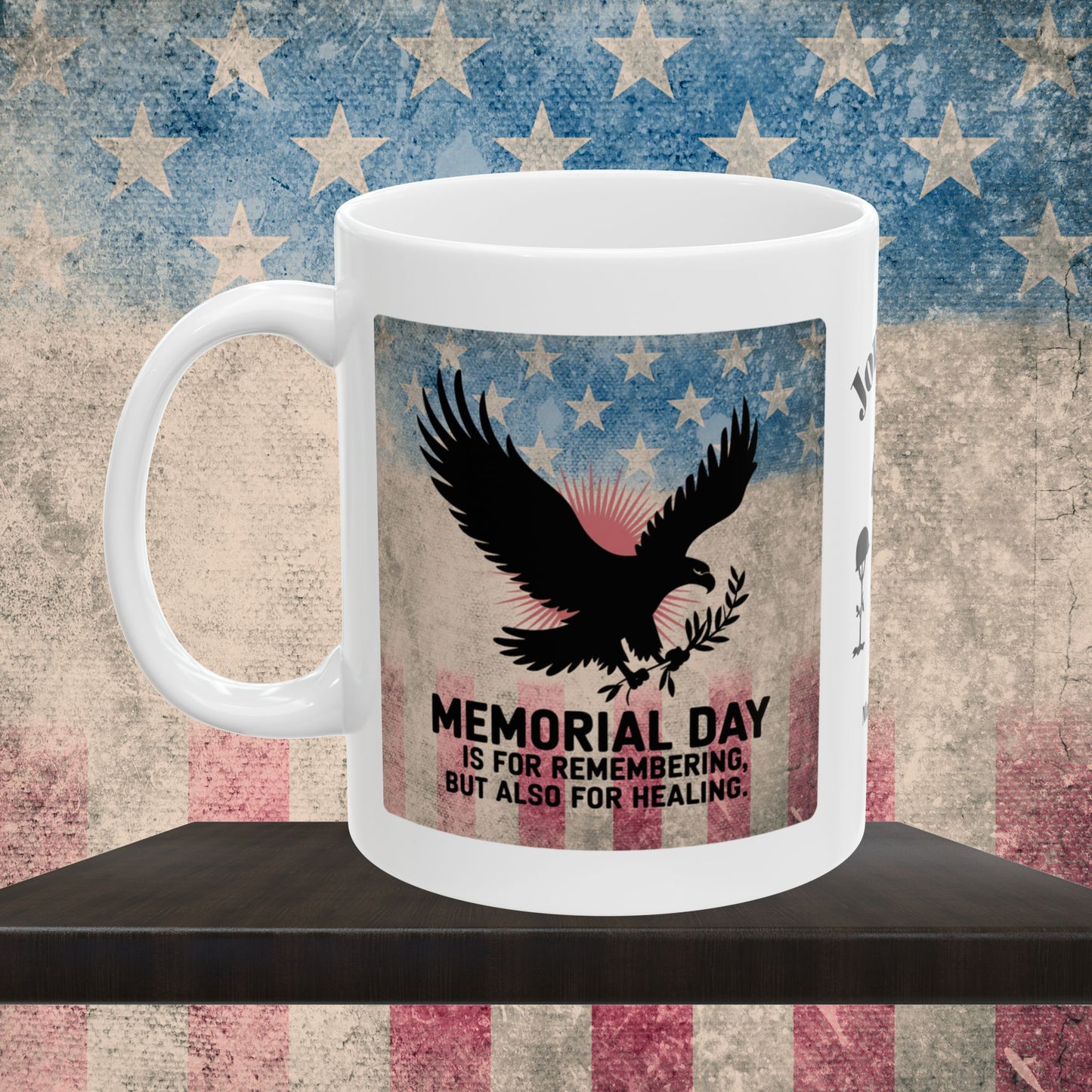 Personalized Memorial Day Mug - "Memorial Day Is For Remembering" PTSD Support Tribute