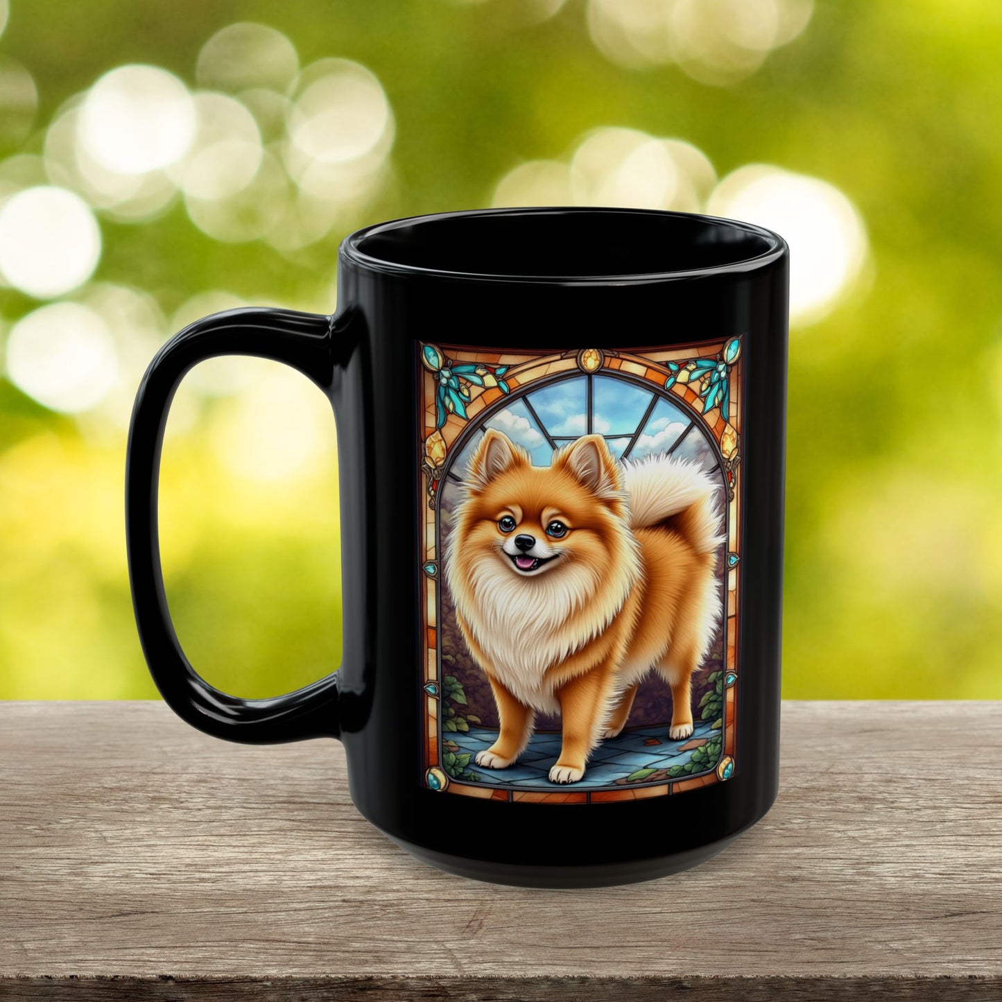 Pomeranian (Orange Sable) Personalized Dog Breed Mug, Pet Lover Mug, Dog Coffee Mug, Custom Name Mug, Dog Lover Gift, Dog-Themed Mug