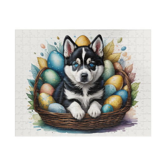 Shop our siberian husky hoppy paws easter delight mental health puzzle featuring the 252 pcs (Horizontal) style option from MySisterIsASurvivor.