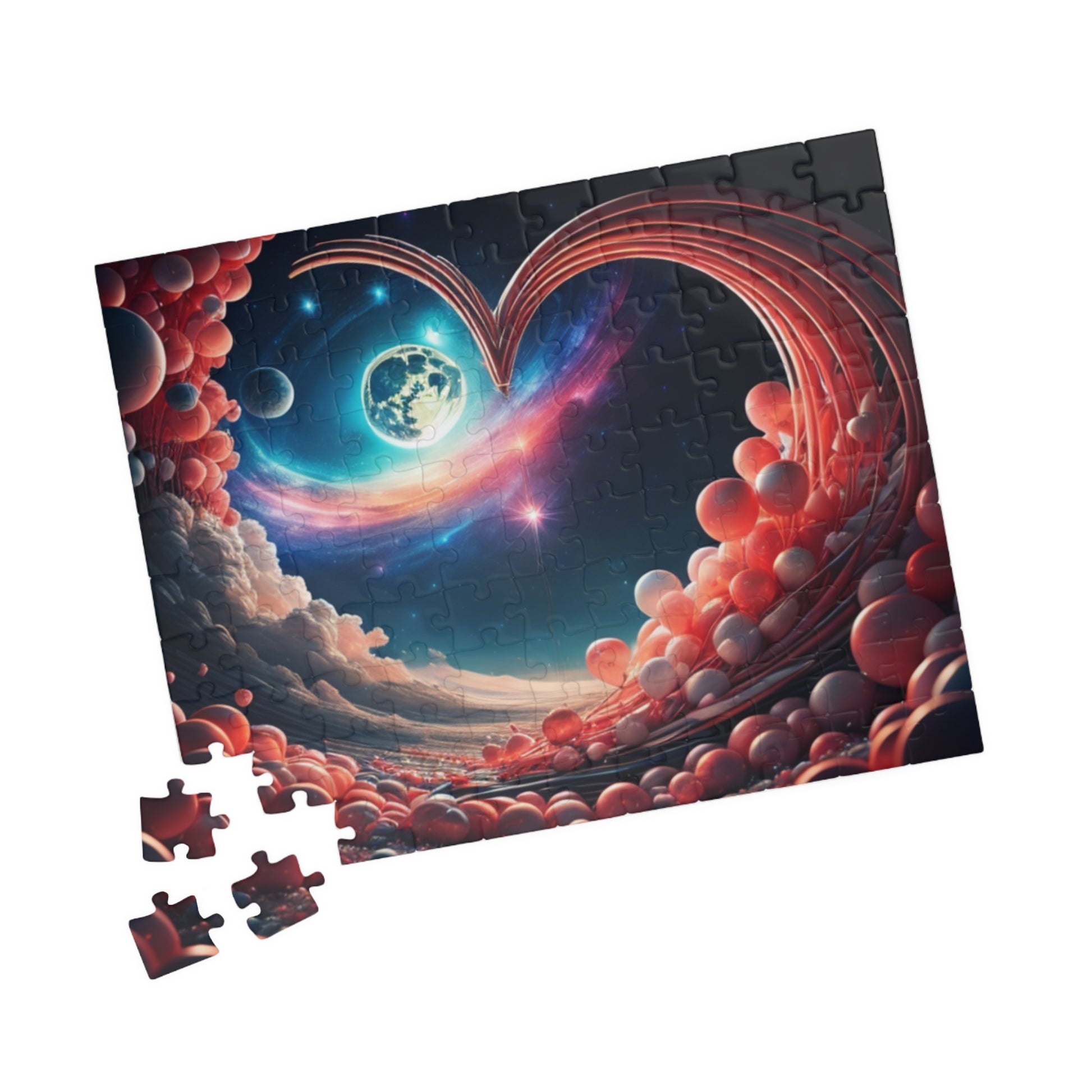 Celestial Love: Valentine's Day Puzzle for Self-Care, Emotional Growth, and Personal Empowerment