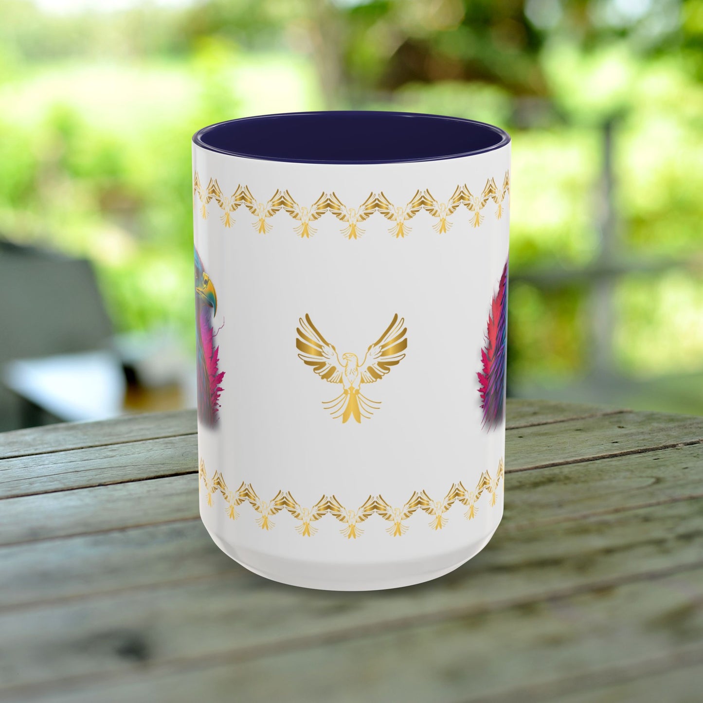 Triumphant Talons Mug showcasing hope, strength, and resilience for empowering your mental health journey.
