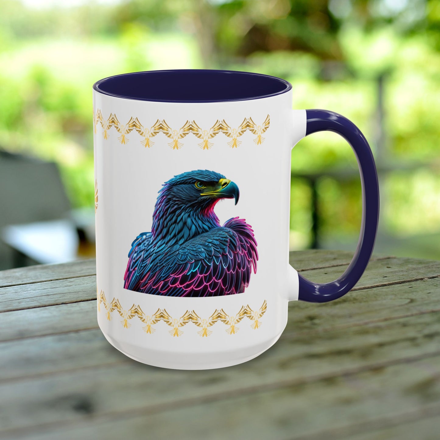 Wings of Resilience Mug representing mental health empowerment, strength, and courage to overcome challenges.