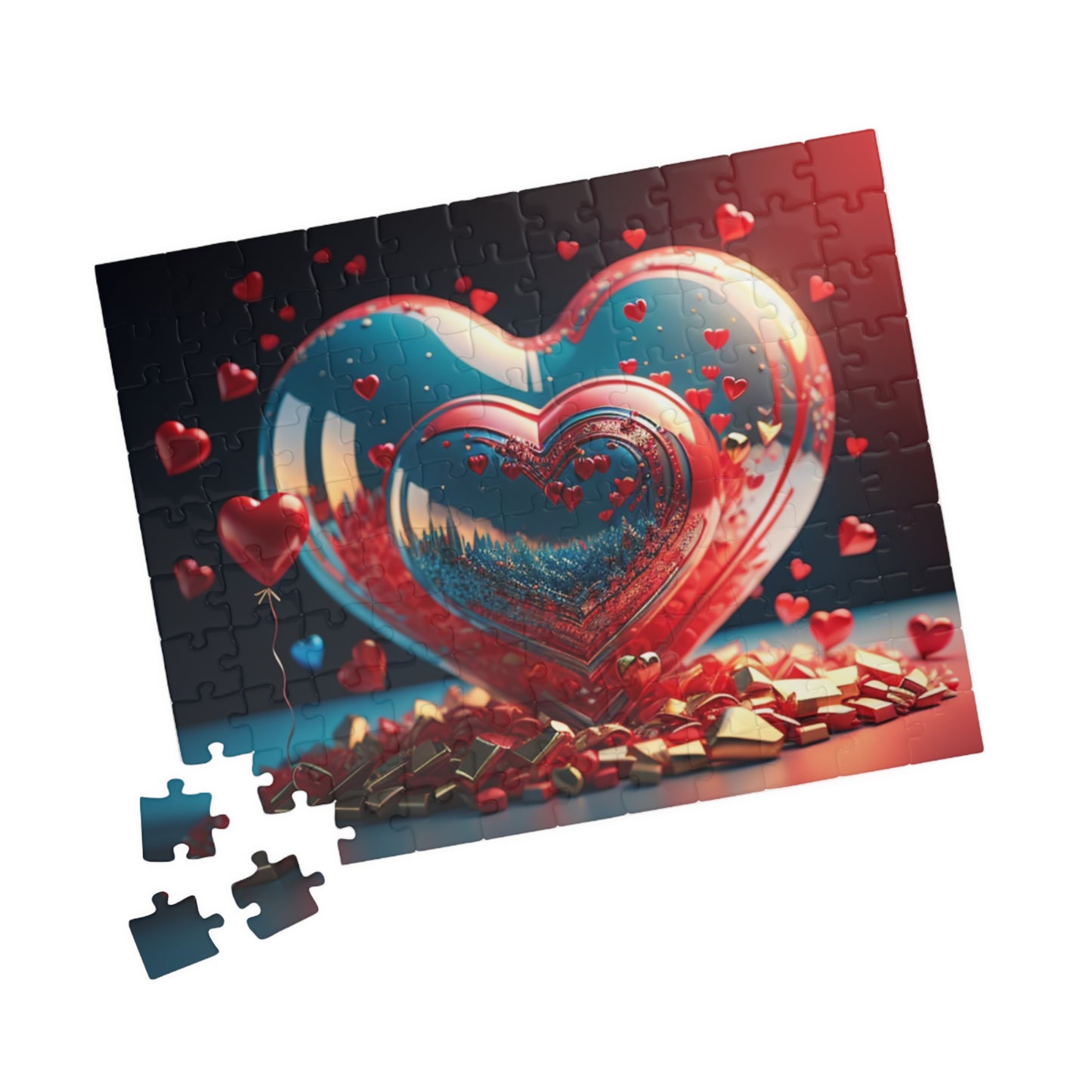 Hearts in Harmony: Valentine's Day Puzzle for Self-Care, Emotional Growth, and Personal Empowerment