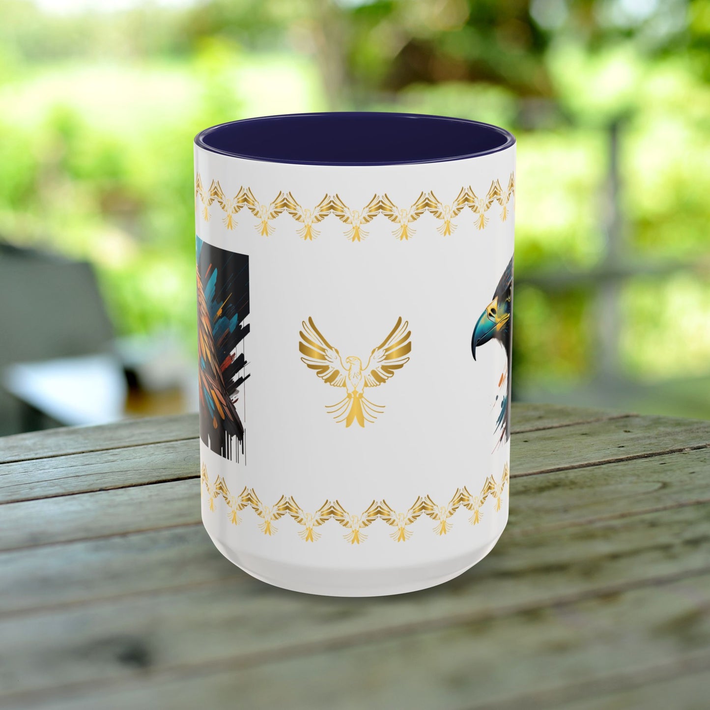 Eagle’s Strength & Resilience Mug providing hope, strength, and mental health support for overcoming obstacles.