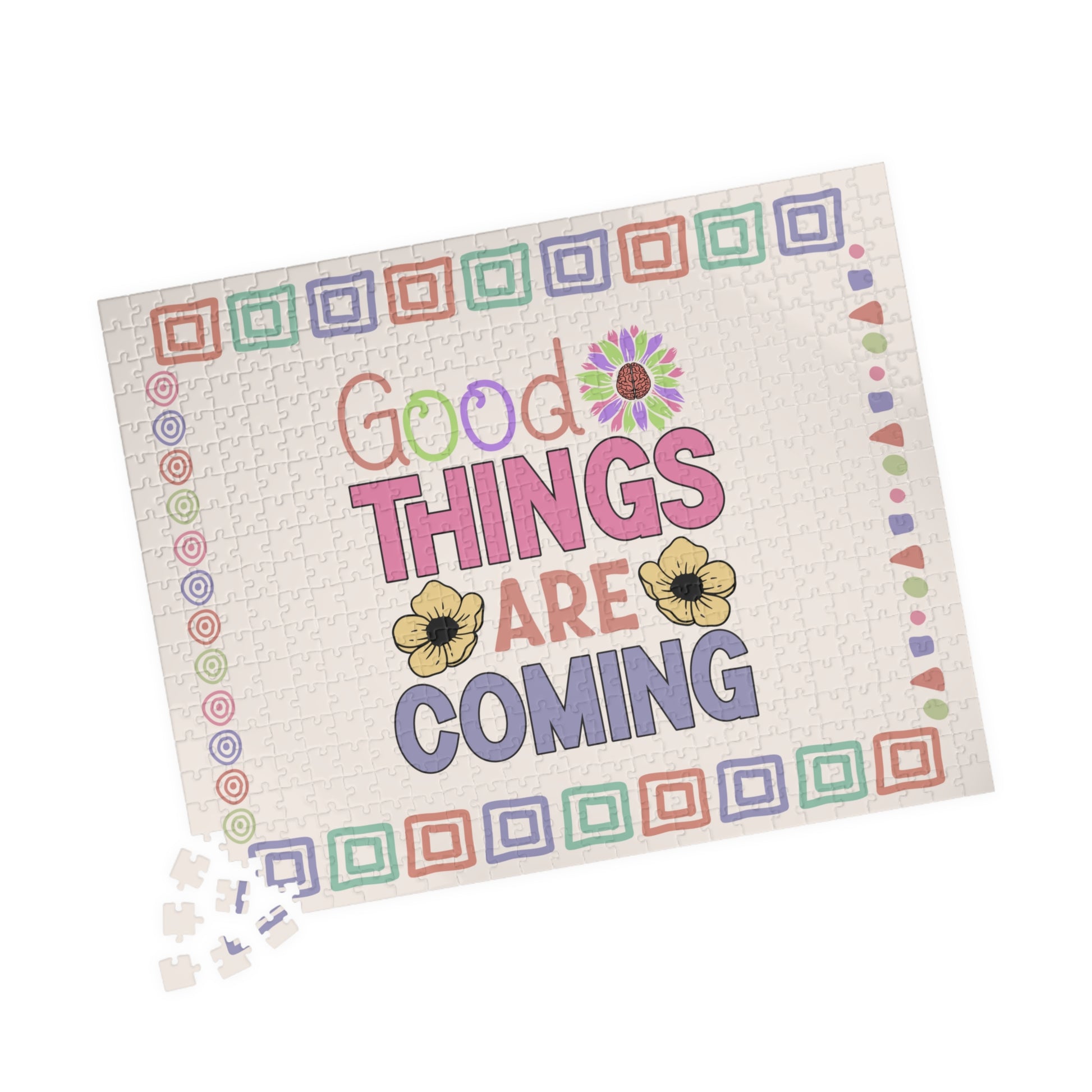Good Things Are Coming - Mental Health Quote Puzzle