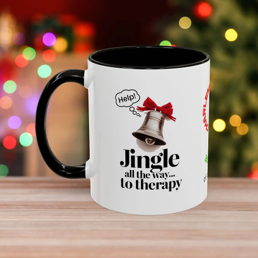 Shop our jingle all the way tochristmas mug featuring the 11oz style option from MySisterIsASurvivor.