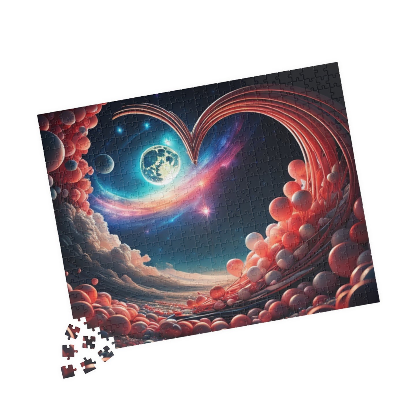 Celestial Love: Valentine's Day Puzzle for Self-Care, Emotional Growth, and Personal Empowerment