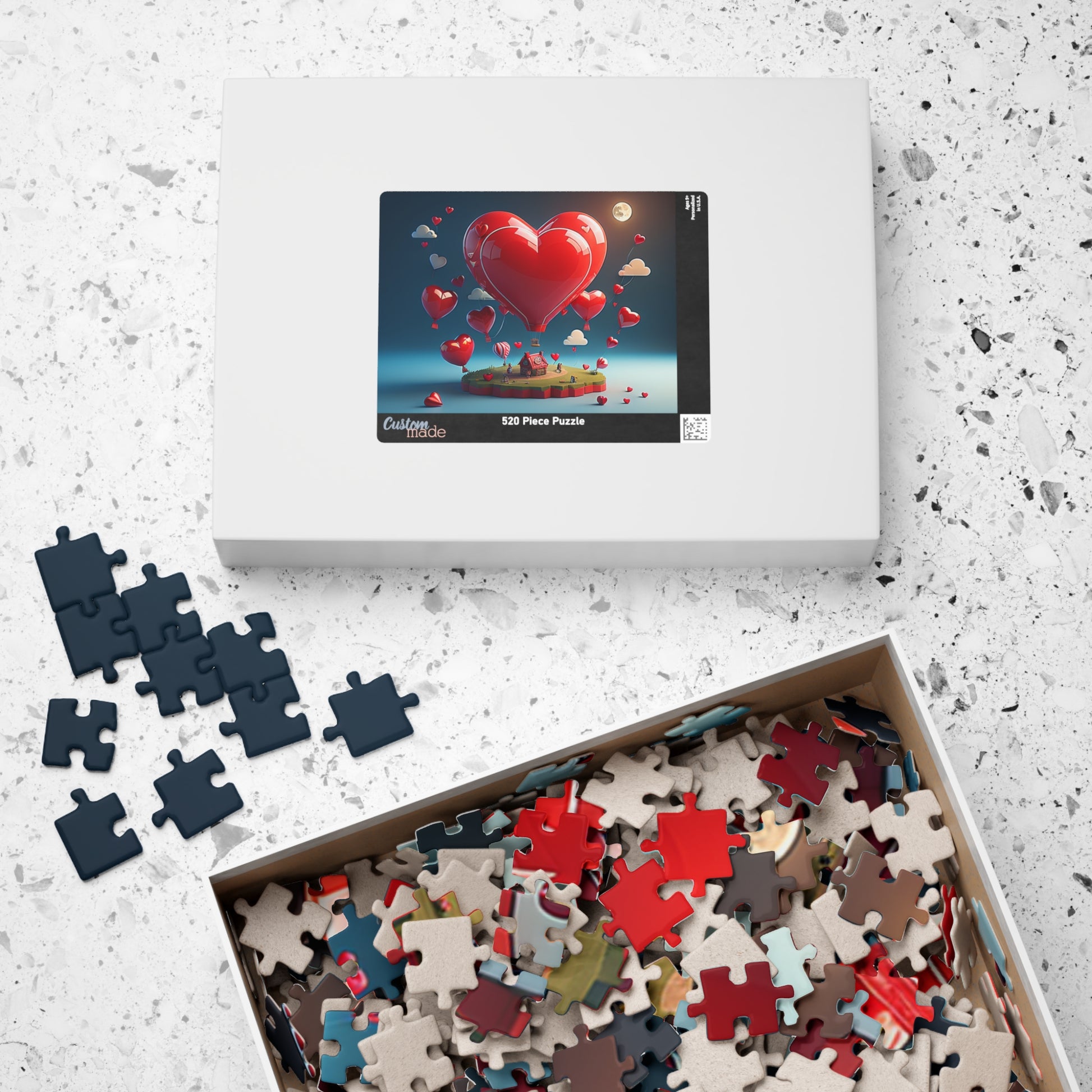 Love in Cloudland: Valentine's Day Puzzle for Self-Care, Emotional Growth, and Personal Empowerment