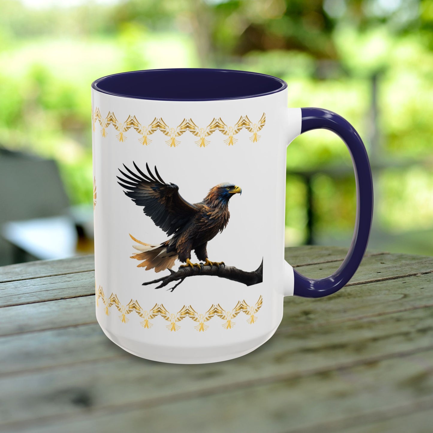 Sky Majesty Triumph Mug offering hope, resilience, and empowering strength for mental health support.