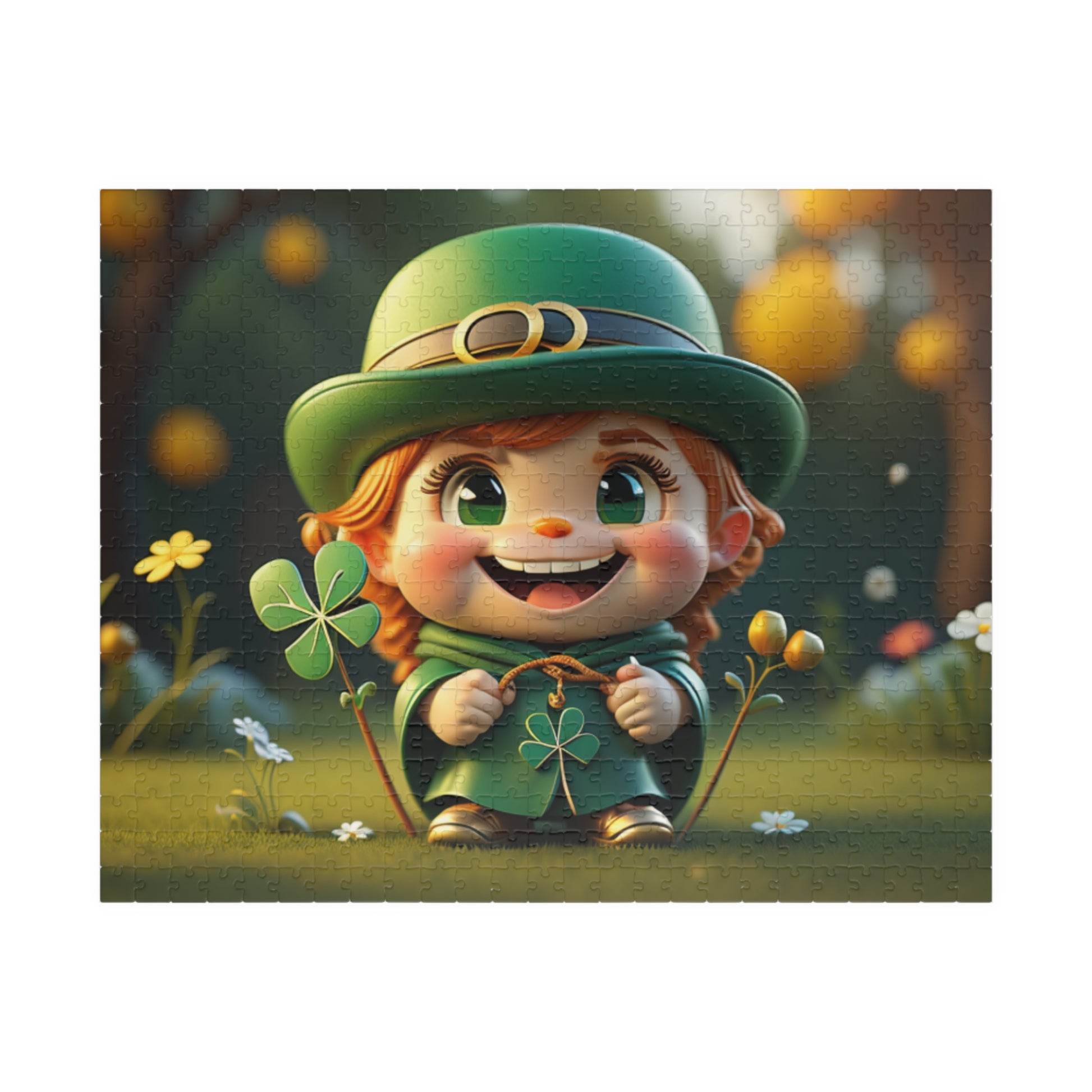 Serendipitous Leprechaun Laughter - St. Patrick's Day Mental Health Puzzle