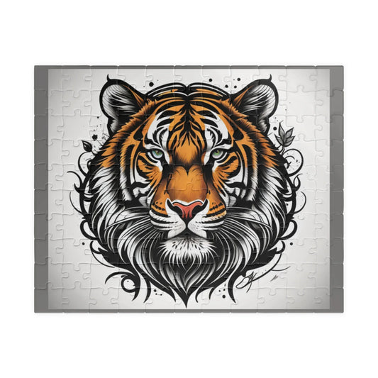 Shop our tiger spirit jigsaw puzzle featuring the 252 pcs (Horizontal) style option from MySisterIsASurvivor.