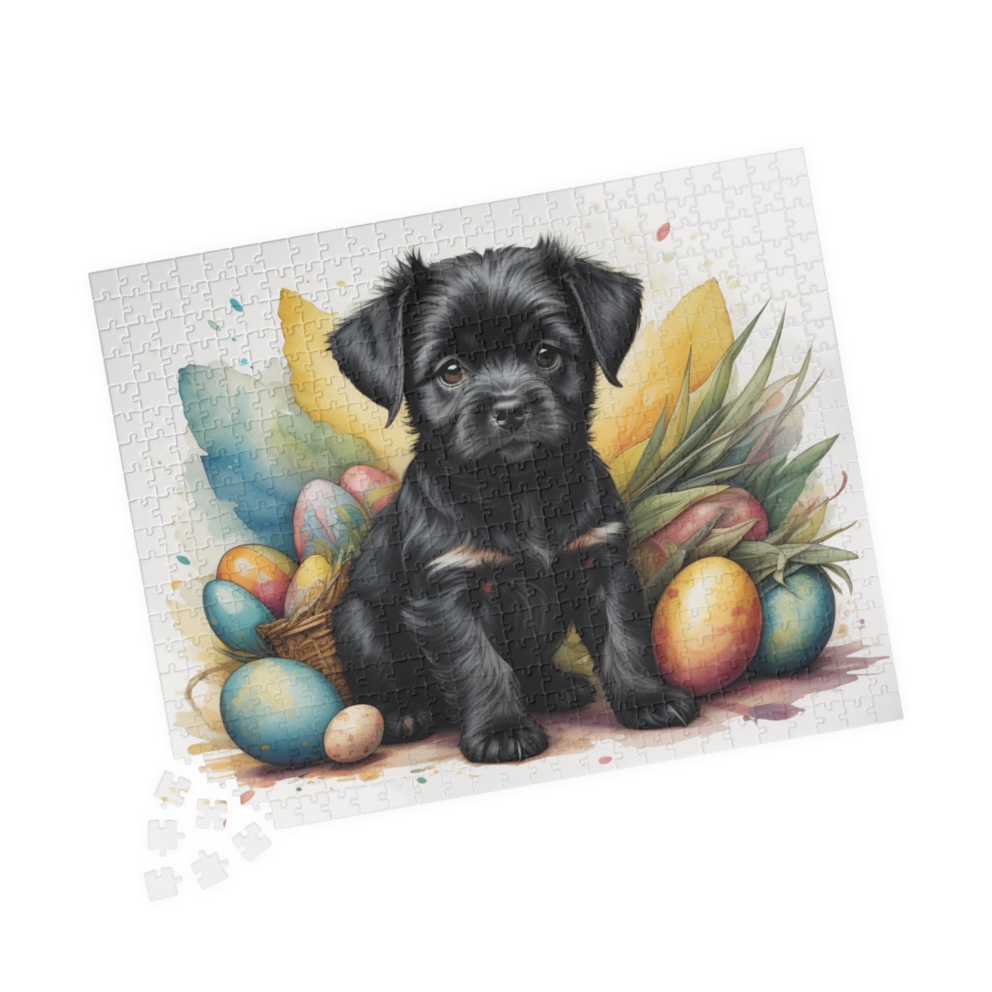 Affenpinscher Easter Puppy Puzzle - Dog Lovers, Mental Health Benefits, Holiday Fun, Mindfulness, Stress Relief, Festive Gift