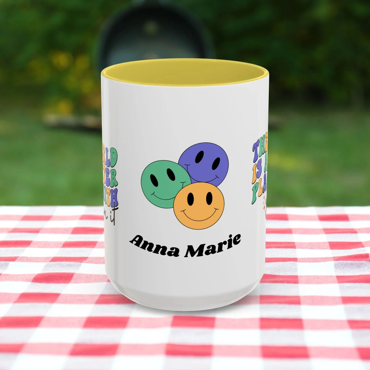 Shop our premium the world is a better place with you in it ceramic mug 11oz 15oz from MySisterIsASurvivor.