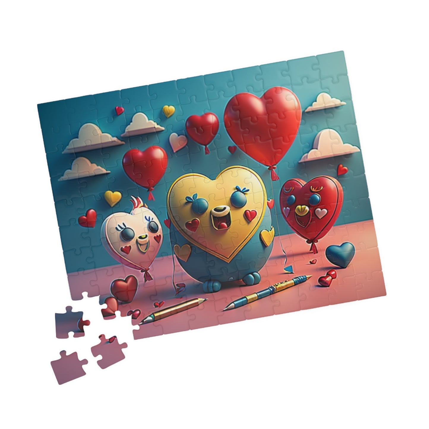Chuckles and Charm Chunking: Valentine's Day Puzzle for Self-Care, Emotional Growth, and Personal Empowerment