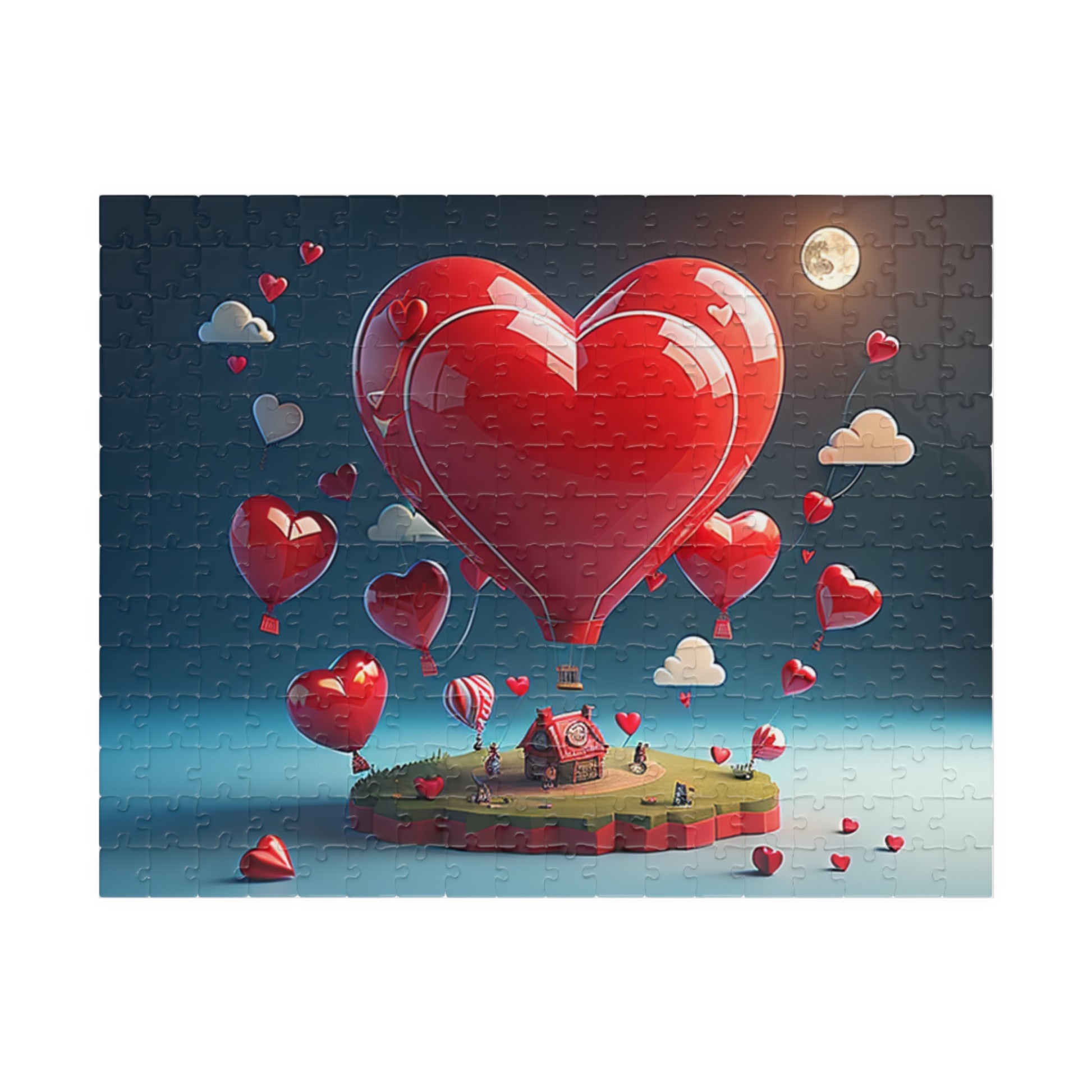 Love in Cloudland: Valentine's Day Puzzle for Self-Care, Emotional Growth, and Personal Empowerment