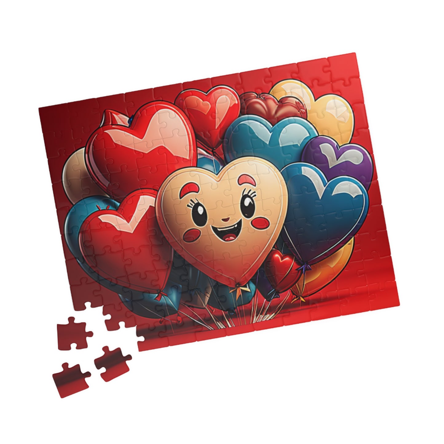 Happy Thoughts Harmony: Valentine's Day Puzzle for Self-Care, Emotional Growth, and Personal Empowerment