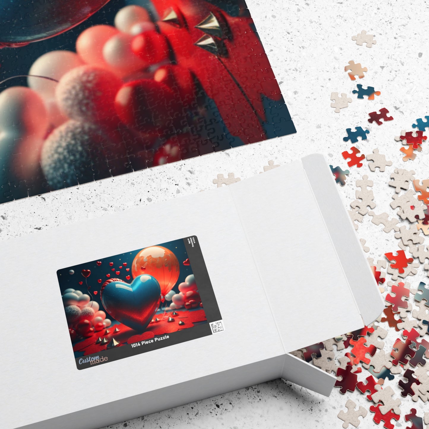 Dreamy Heartscape: Valentine's Day Puzzle for Self-Care, Emotional Growth, and Personal Empowerment