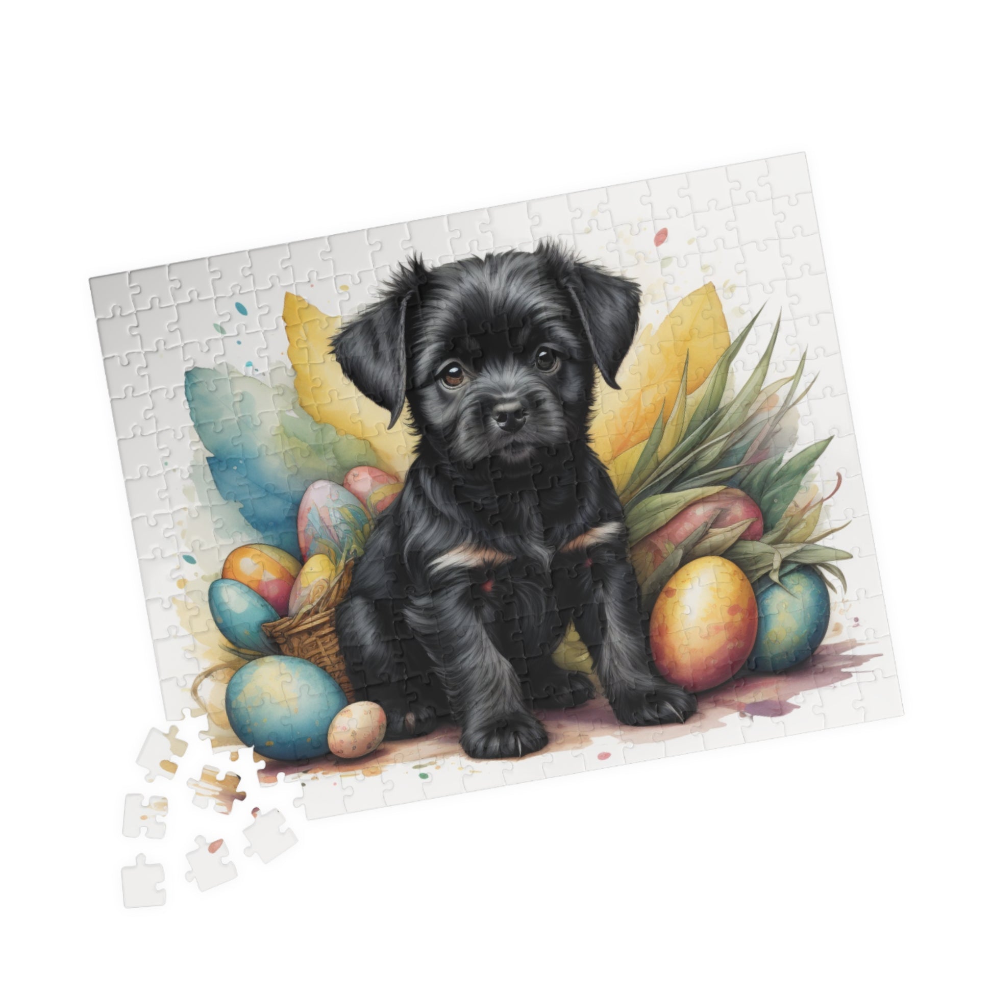 Affenpinscher Easter Puppy Puzzle - Dog Lovers, Mental Health Benefits, Holiday Fun, Mindfulness, Stress Relief, Festive Gift