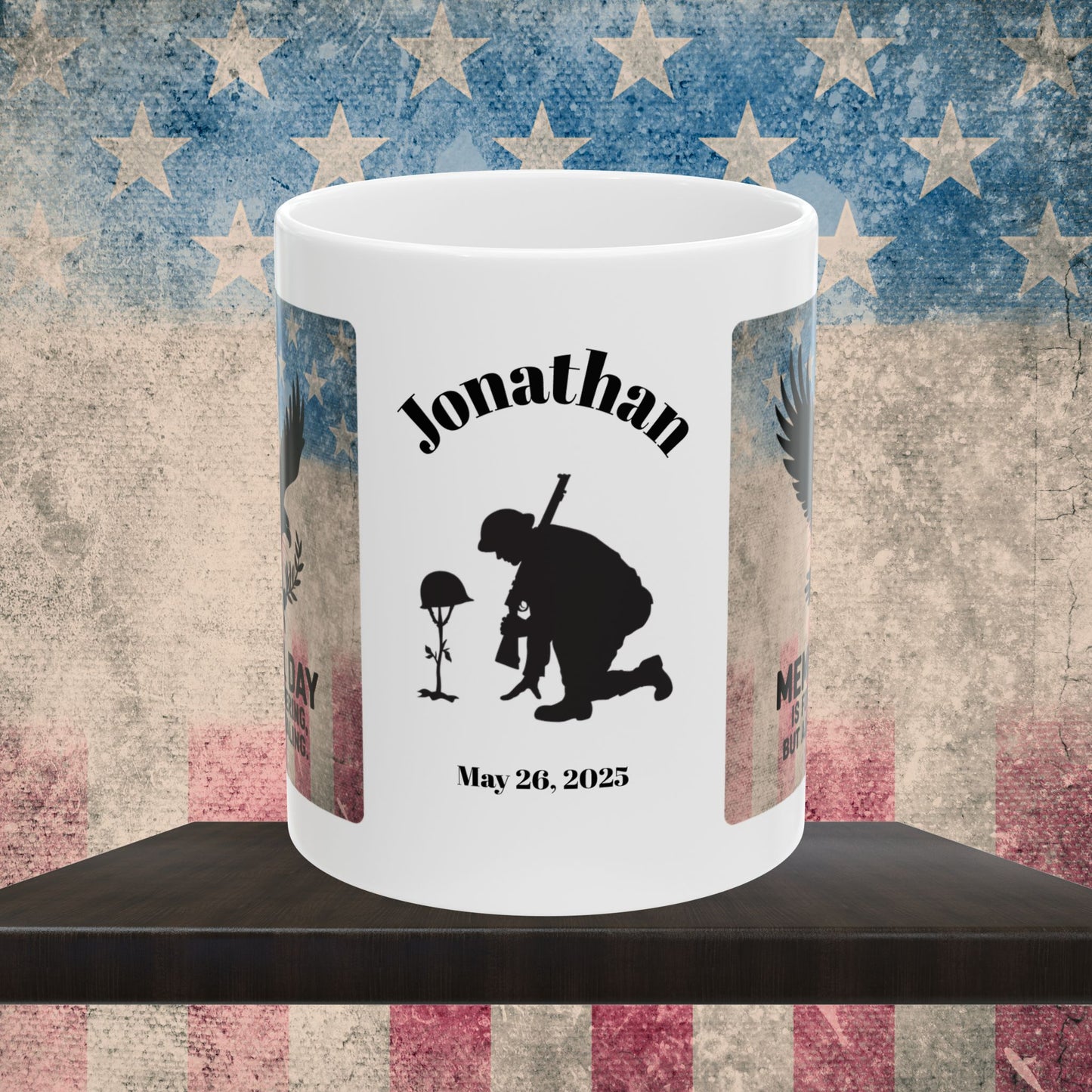 Personalized Memorial Day Mug - "Memorial Day Is For Remembering" PTSD Support Tribute