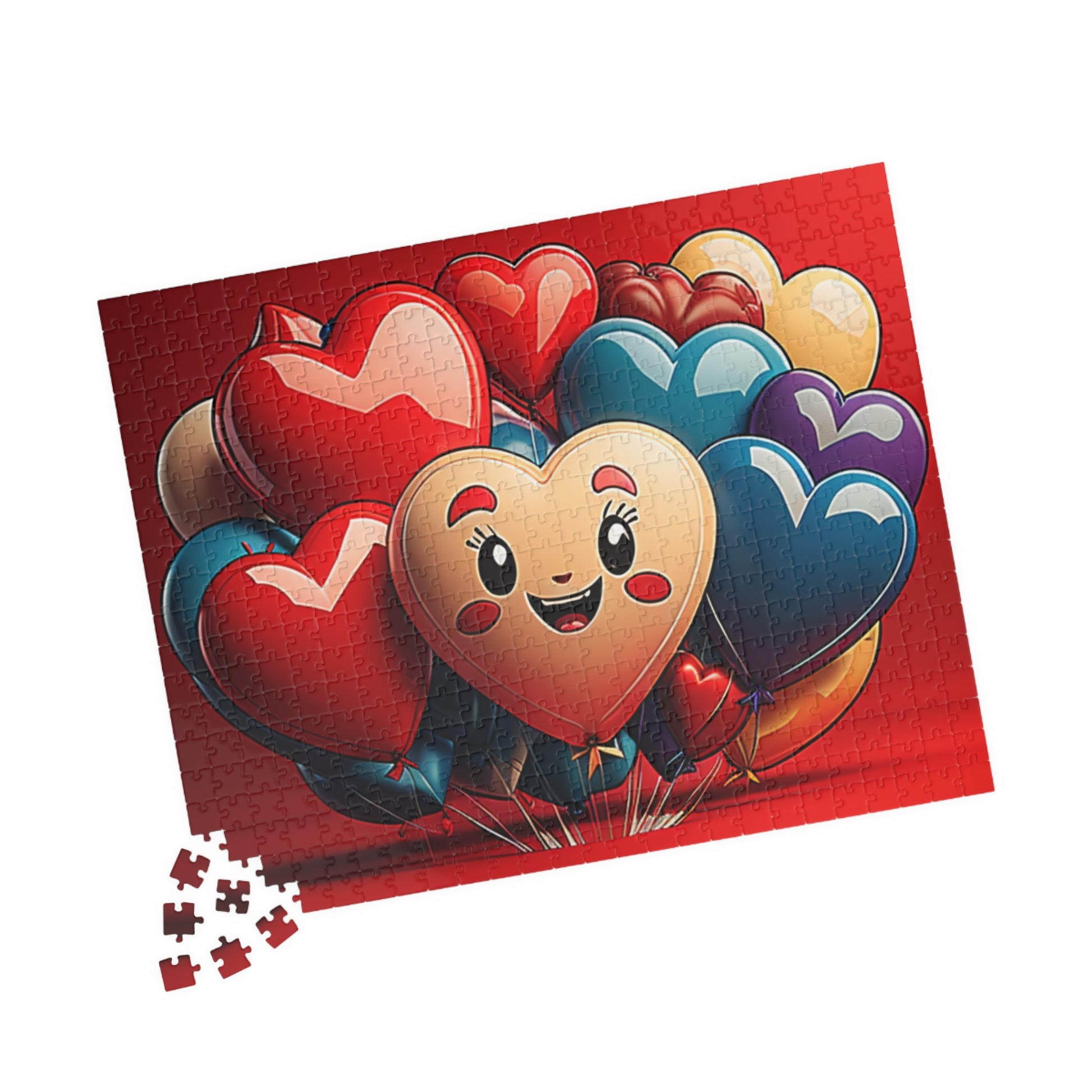 Happy Thoughts Harmony: Valentine's Day Puzzle for Self-Care, Emotional Growth, and Personal Empowerment