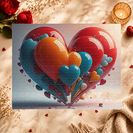 Shop our serene sweetheart snap valentines day puzzle featuring the 252 pcs (Horizontal) style option from MySisterIsASurvivor.