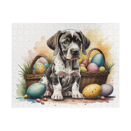Shop our german short haired pointer hoppy paws easter delight mental health puzzle featuring the 252 pcs (Horizontal) style option from MySisterIsASurvivor.