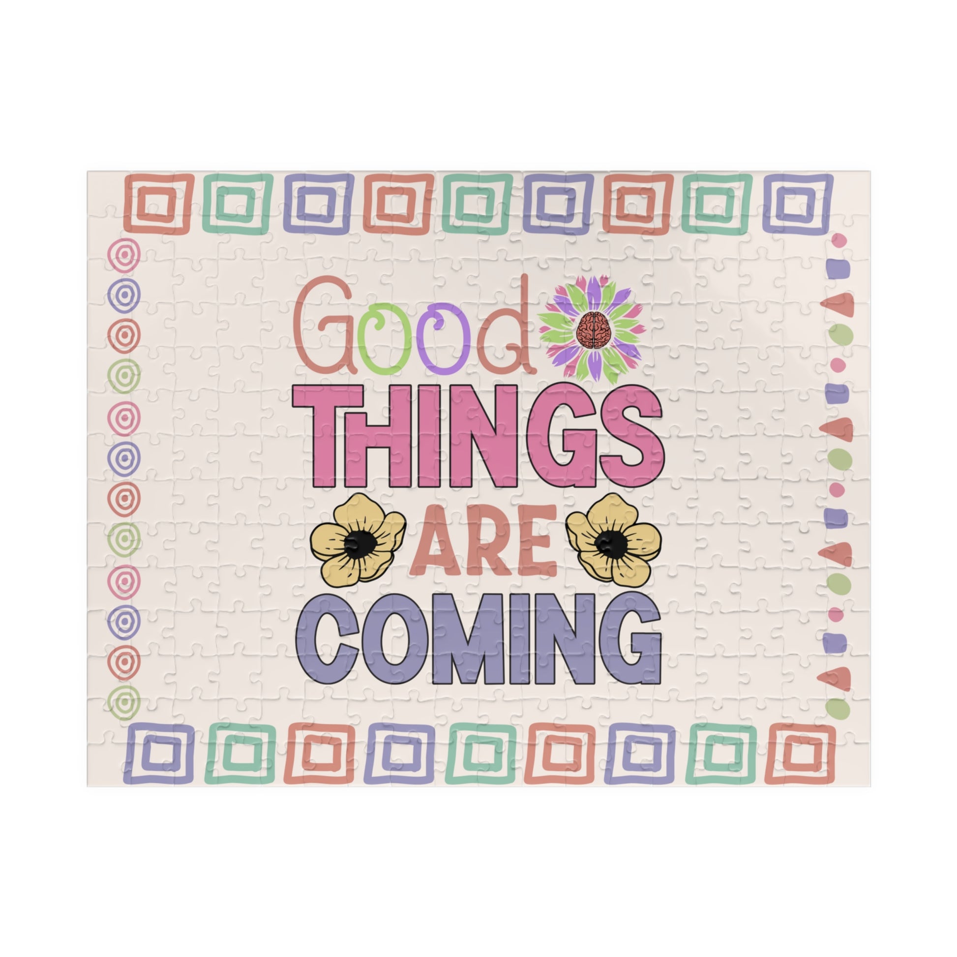Good Things Are Coming - Mental Health Quote Puzzle