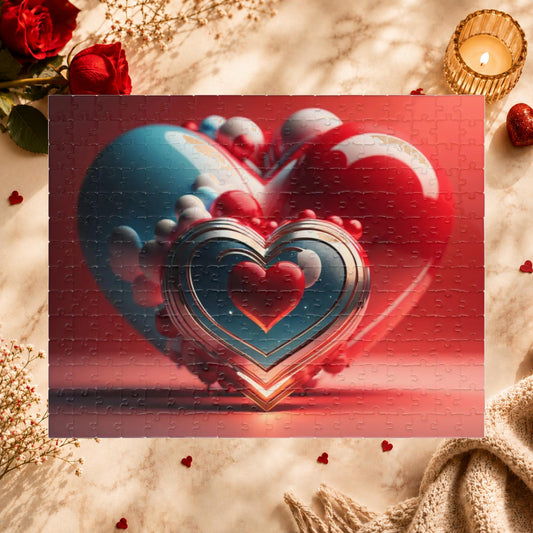 Shop our symbolic serenity valentines day puzzle featuring the 252 pcs (Horizontal) style option from MySisterIsASurvivor.