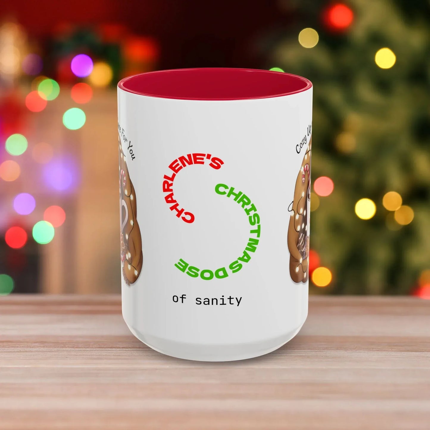 Shop our premium cozy up and care for you christmas mug from MySisterIsASurvivor.