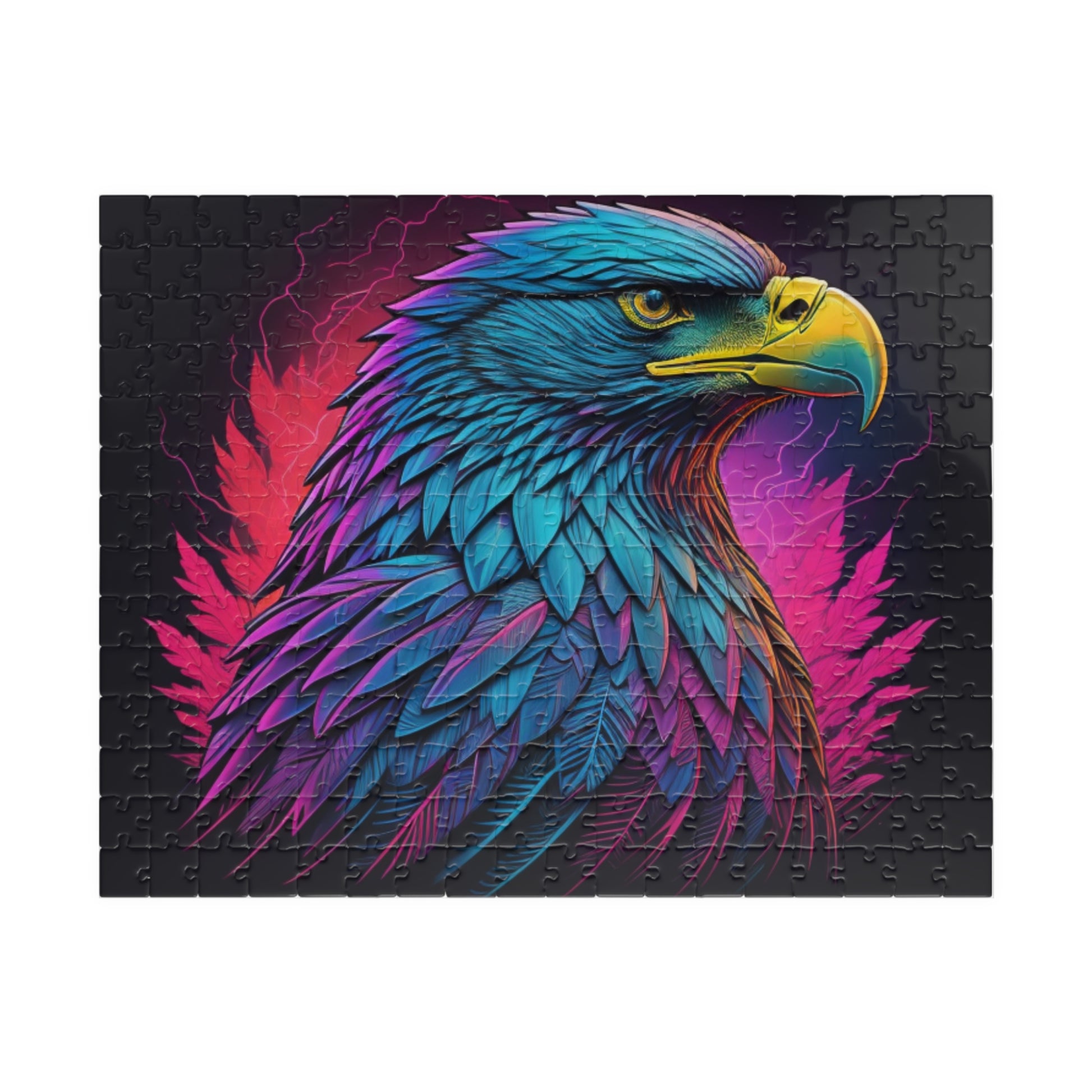 Triumphant Talons: Majestic Eagle Puzzle - Symbol of Strength, Freedom, and Resilience