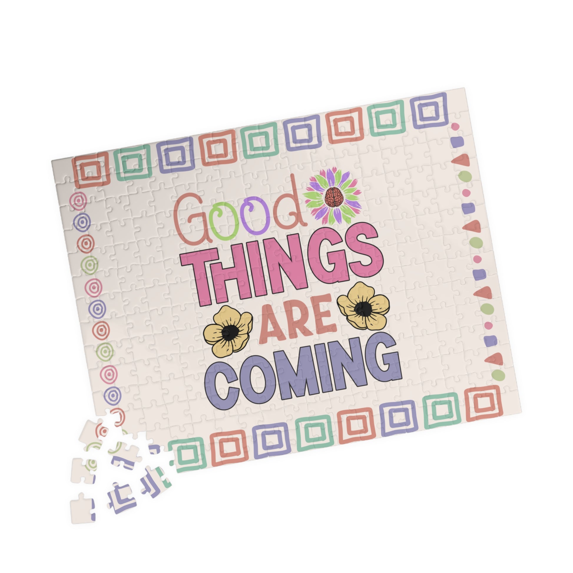 Good Things Are Coming - Mental Health Quote Puzzle