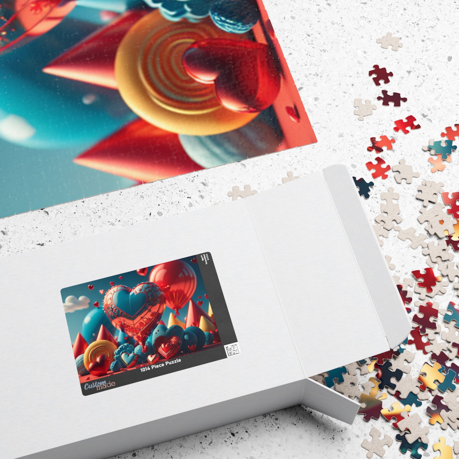 Radiant Heartland: Valentine's Day Puzzle for Self-Care, Emotional Growth, and Personal Empowerment