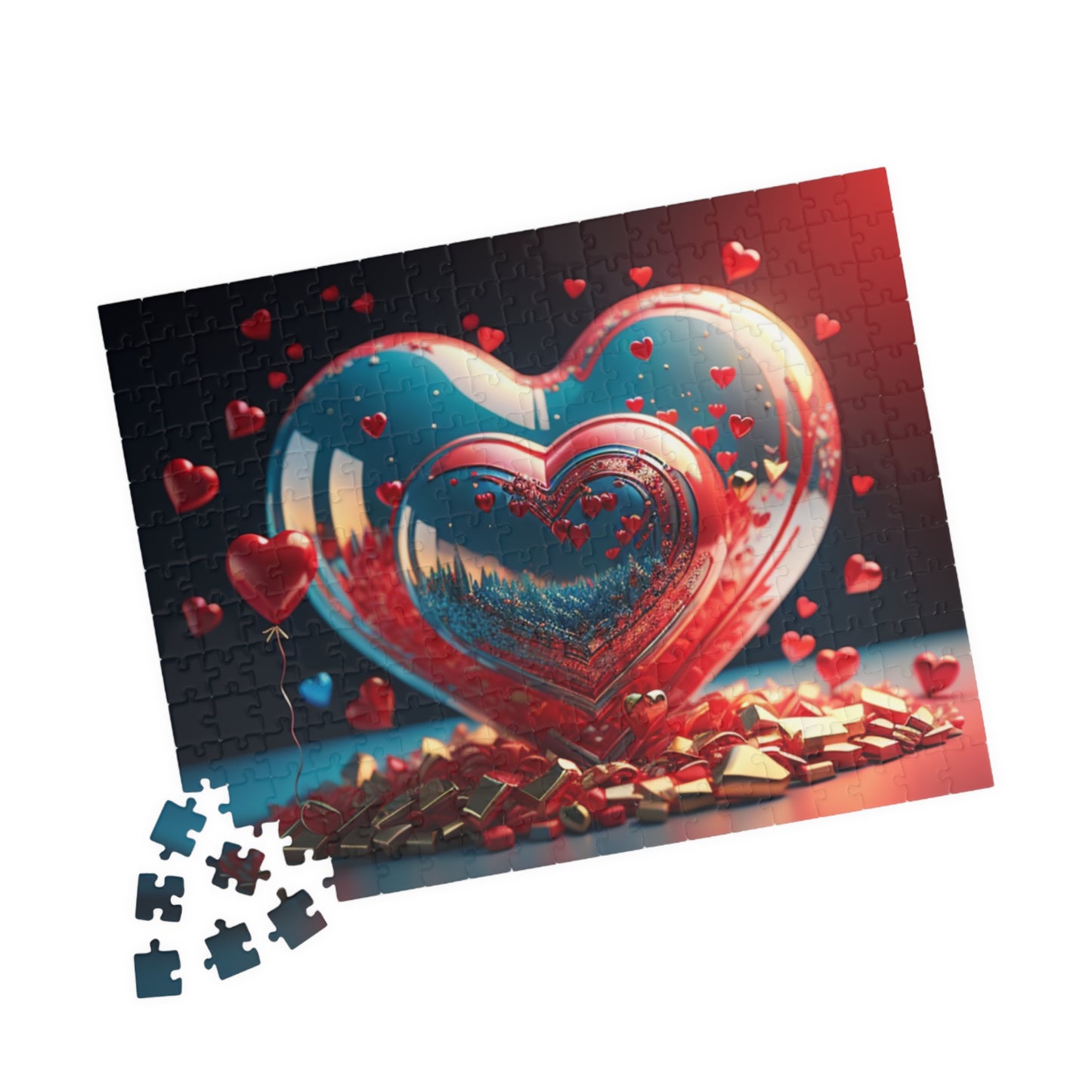 Hearts in Harmony: Valentine's Day Puzzle for Self-Care, Emotional Growth, and Personal Empowerment