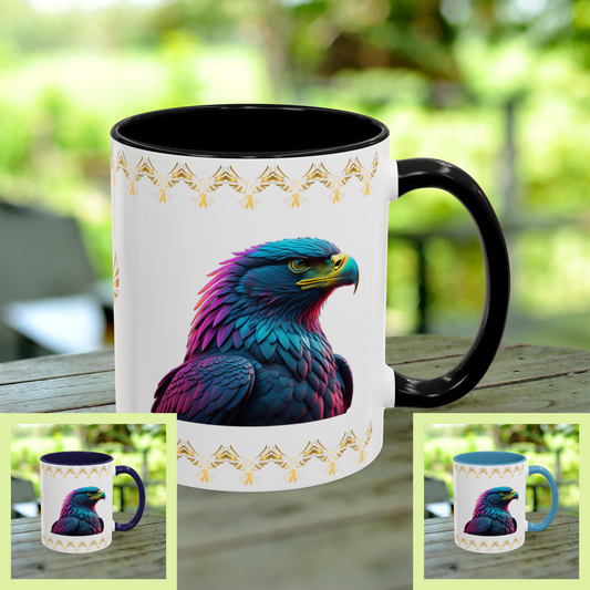 Eagle’s Fortitude Mug symbolizing courage, hope, and empowerment for everyday mental health support.