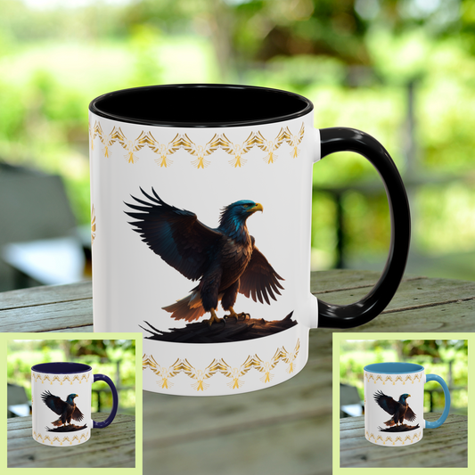 Wingspan of Strength Mug offering empowerment, courage, and resilience support for your mental health journey.