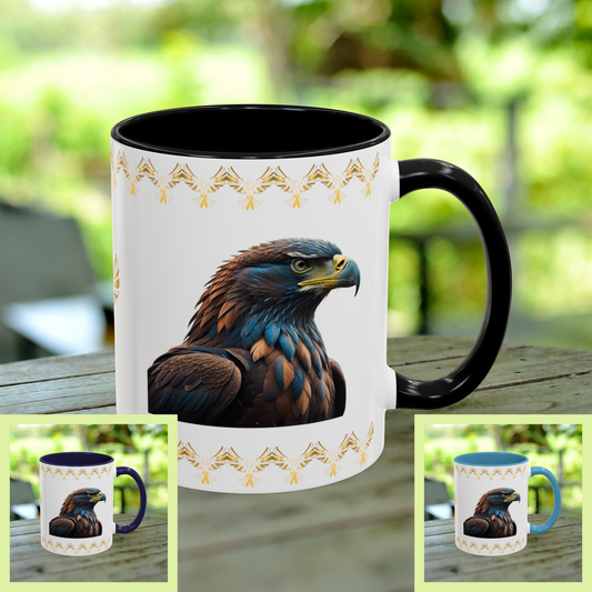 Talon Resilience Mug with courage, strength, and empowerment for healing and mental wellness.