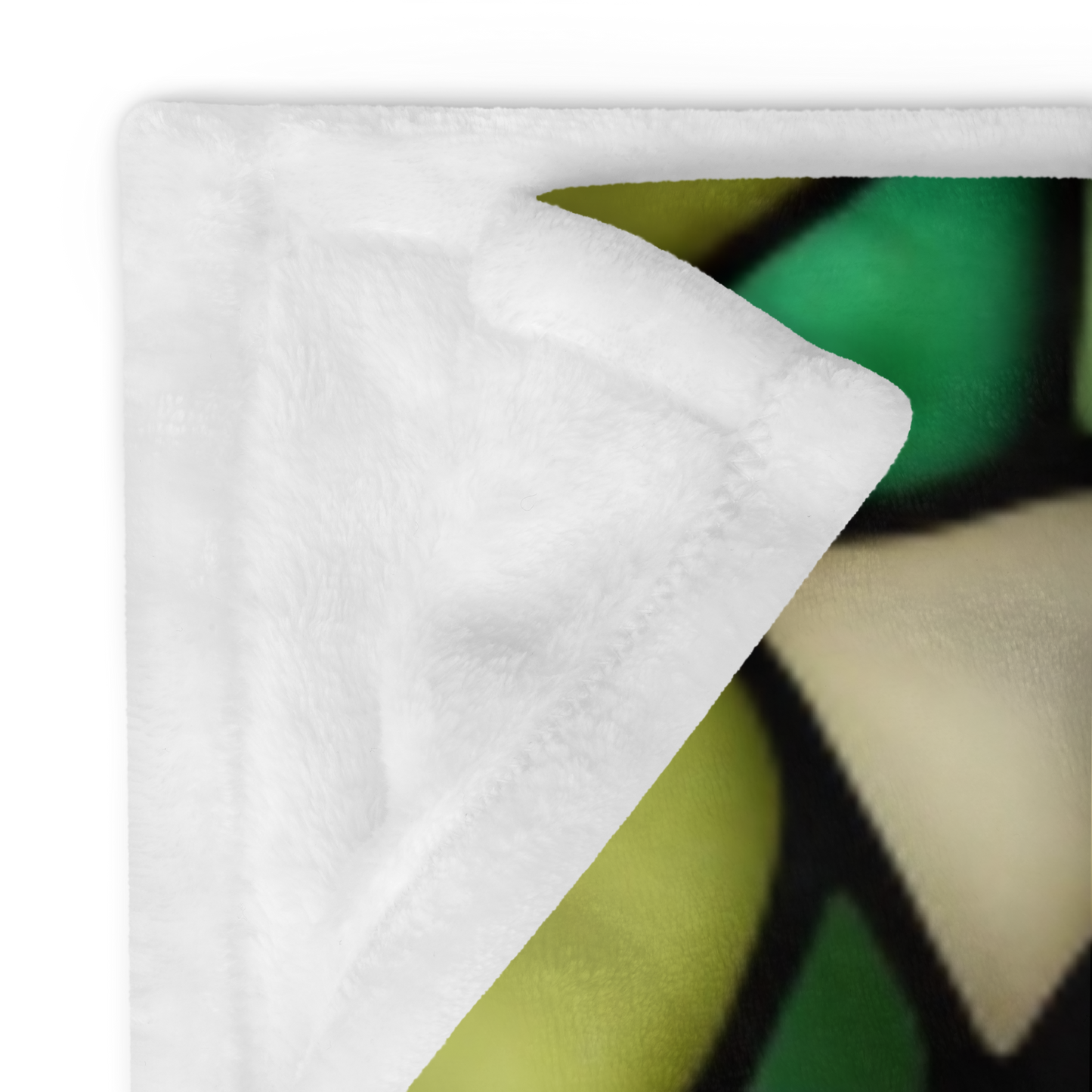 A cute koala blanket with stained glass-style art, perfect for cozy comfort and self-care.