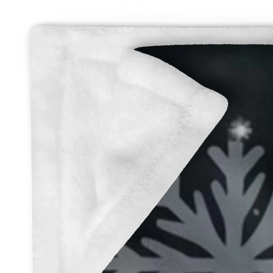 Shop our twinkle glow let it snow blanket featuring the 50" × 60" style option from MySisterIsASurvivor.