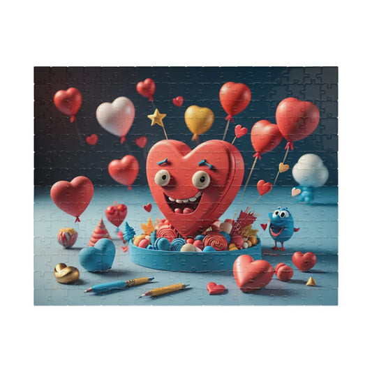 Shop our zany zen zone valentines day puzzle featuring the 252 pcs (Horizontal) style option from MySisterIsASurvivor.