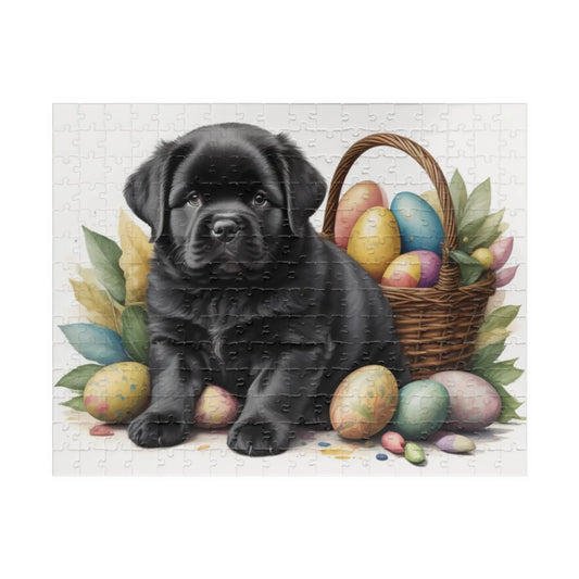 Shop our newfoundland hoppy paws easter delight mental health puzzle featuring the 252 pcs (Horizontal) style option from MySisterIsASurvivor.