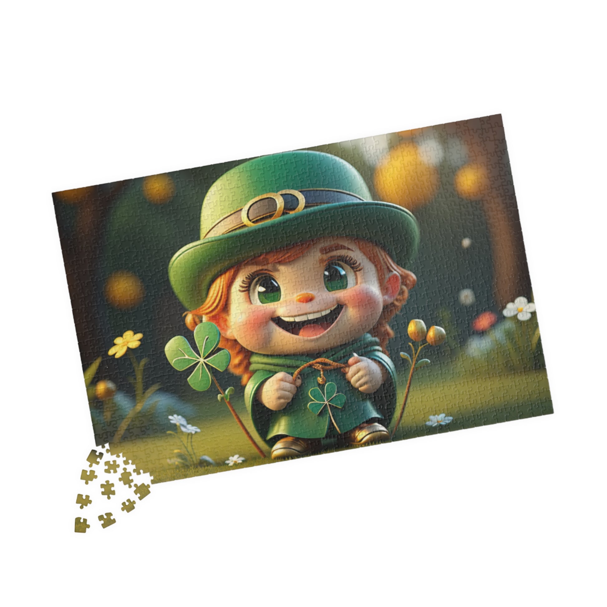 Serendipitous Leprechaun Laughter - St. Patrick's Day Mental Health Puzzle