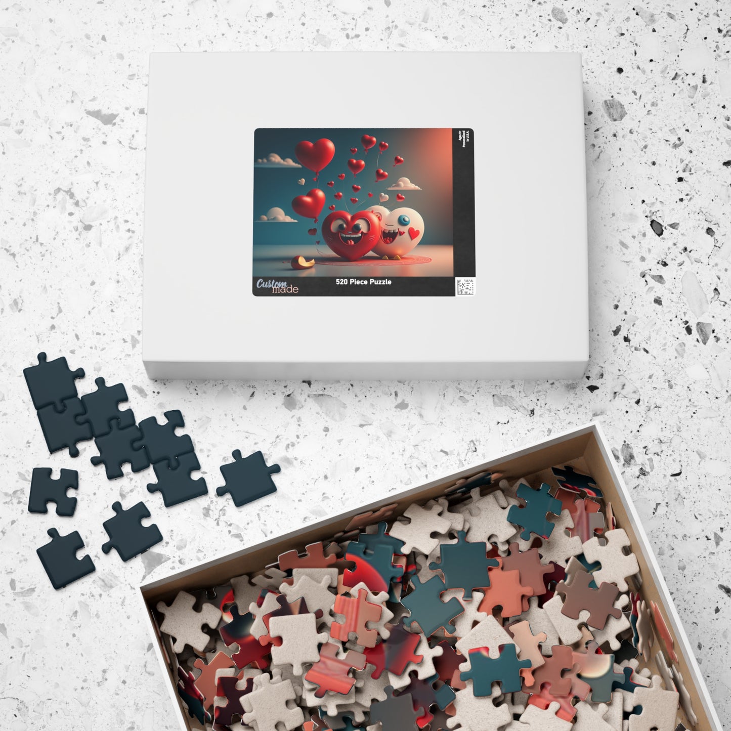 Candy Cloud Capers: Valentine's Day Puzzle for Self-Care, Emotional Growth, and Personal Empowerment