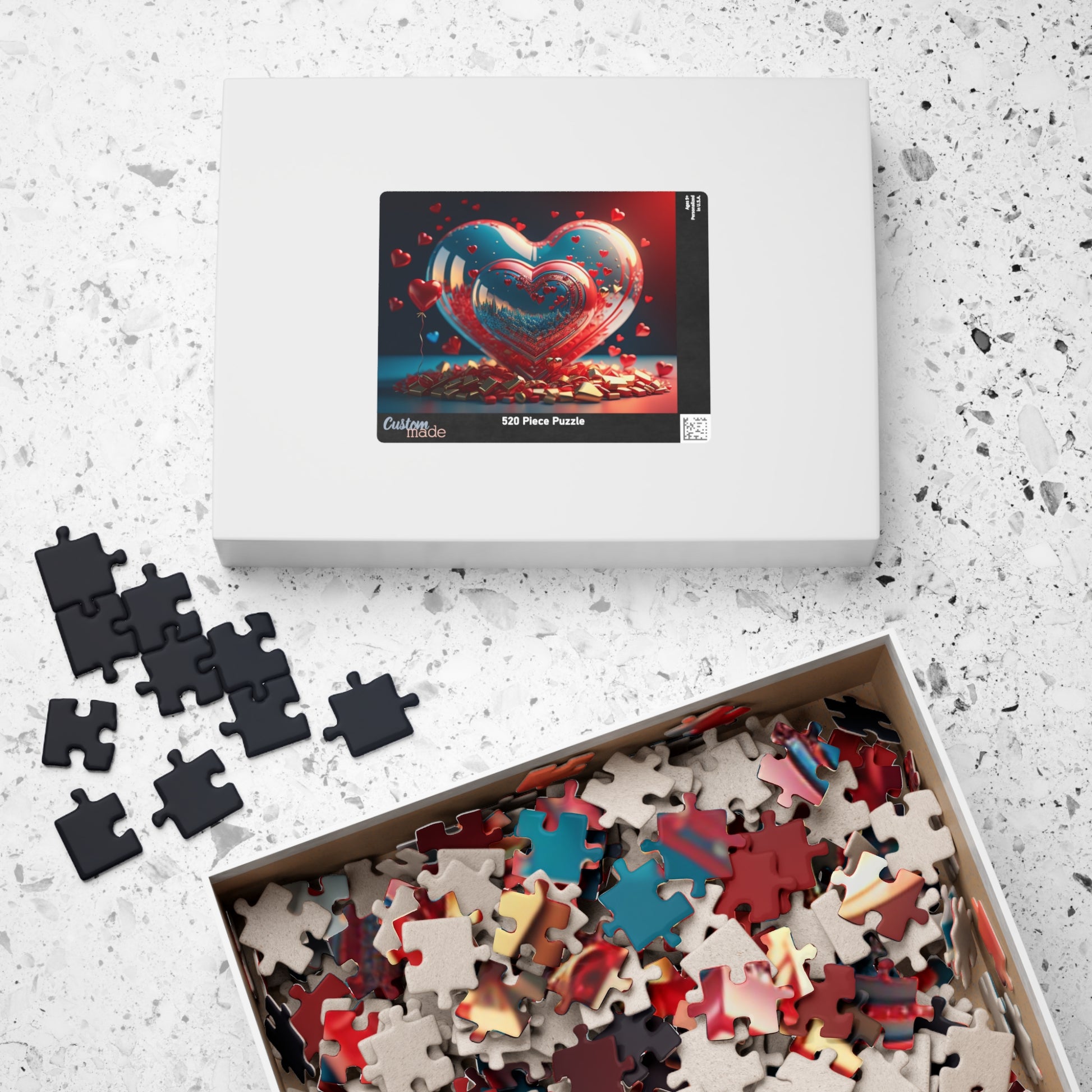 Hearts in Harmony: Valentine's Day Puzzle for Self-Care, Emotional Growth, and Personal Empowerment