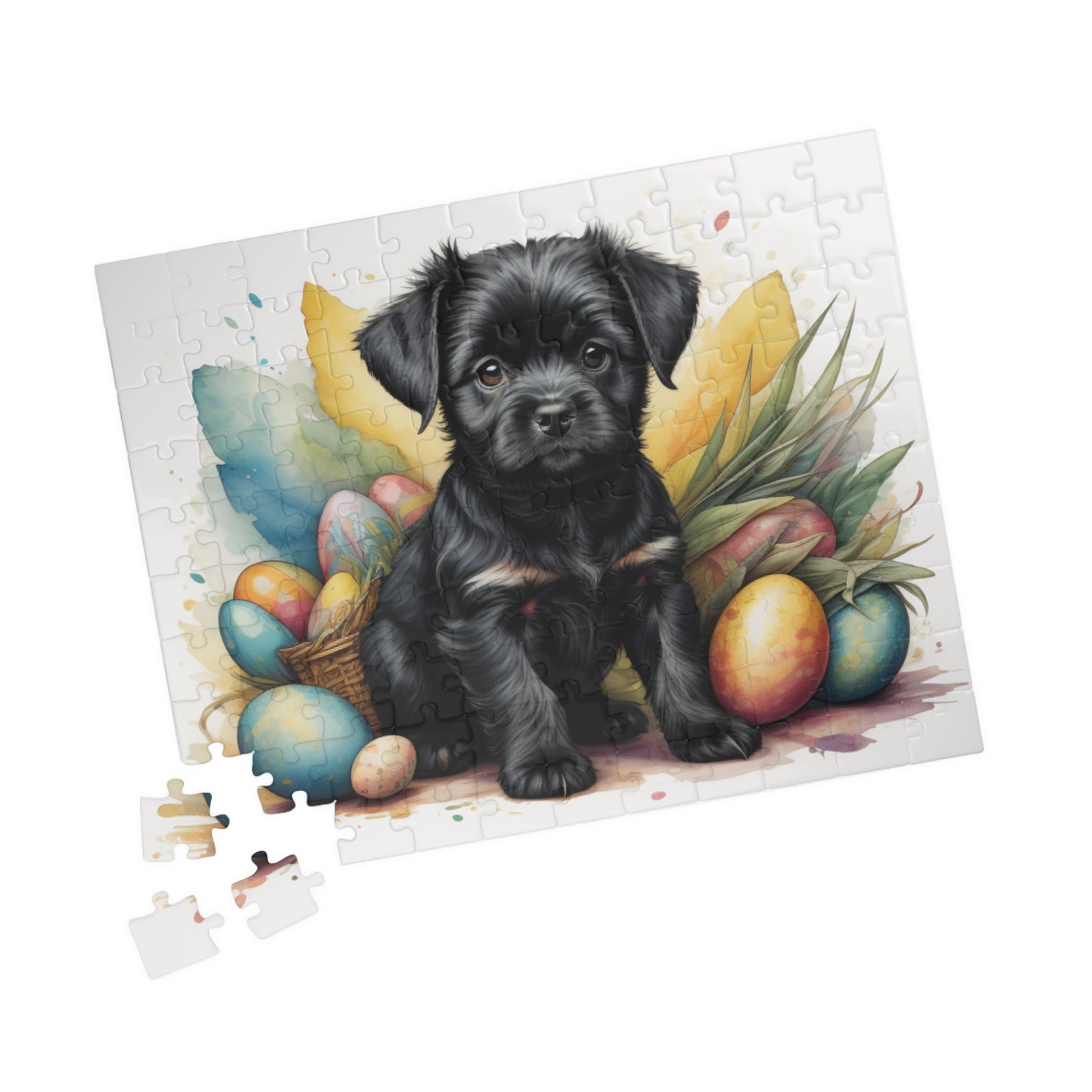 Affenpinscher Easter Puppy Puzzle - Dog Lovers, Mental Health Benefits, Holiday Fun, Mindfulness, Stress Relief, Festive Gift