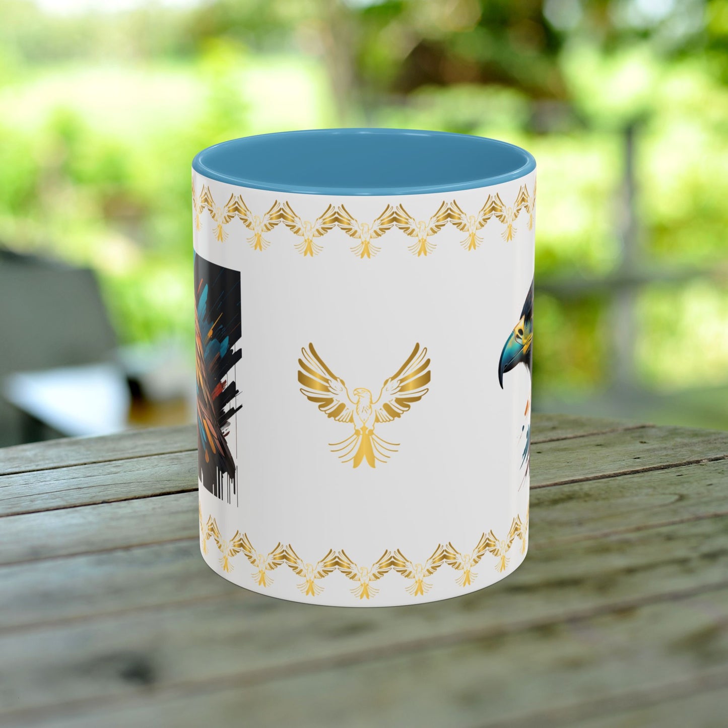 Eagle’s Strength & Resilience Mug providing hope, strength, and mental health support for overcoming obstacles.