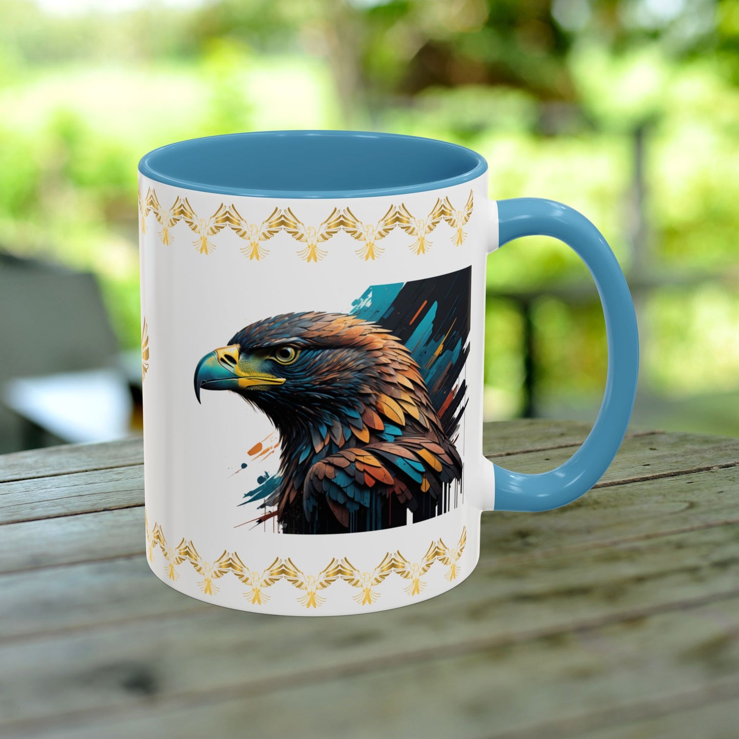 Eagle’s Strength & Resilience Mug providing hope, strength, and mental health support for overcoming obstacles.