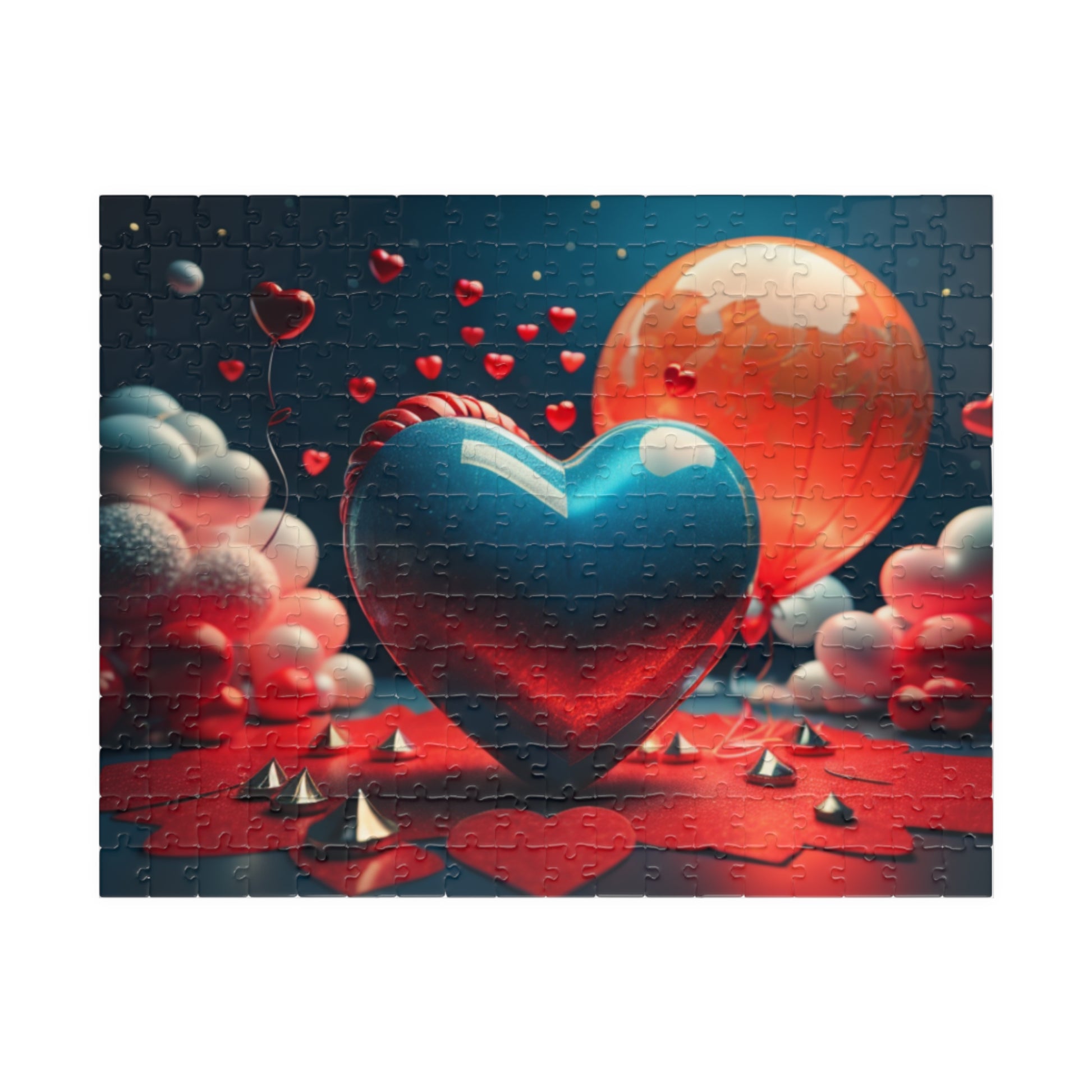 Dreamy Heartscape: Valentine's Day Puzzle for Self-Care, Emotional Growth, and Personal Empowerment