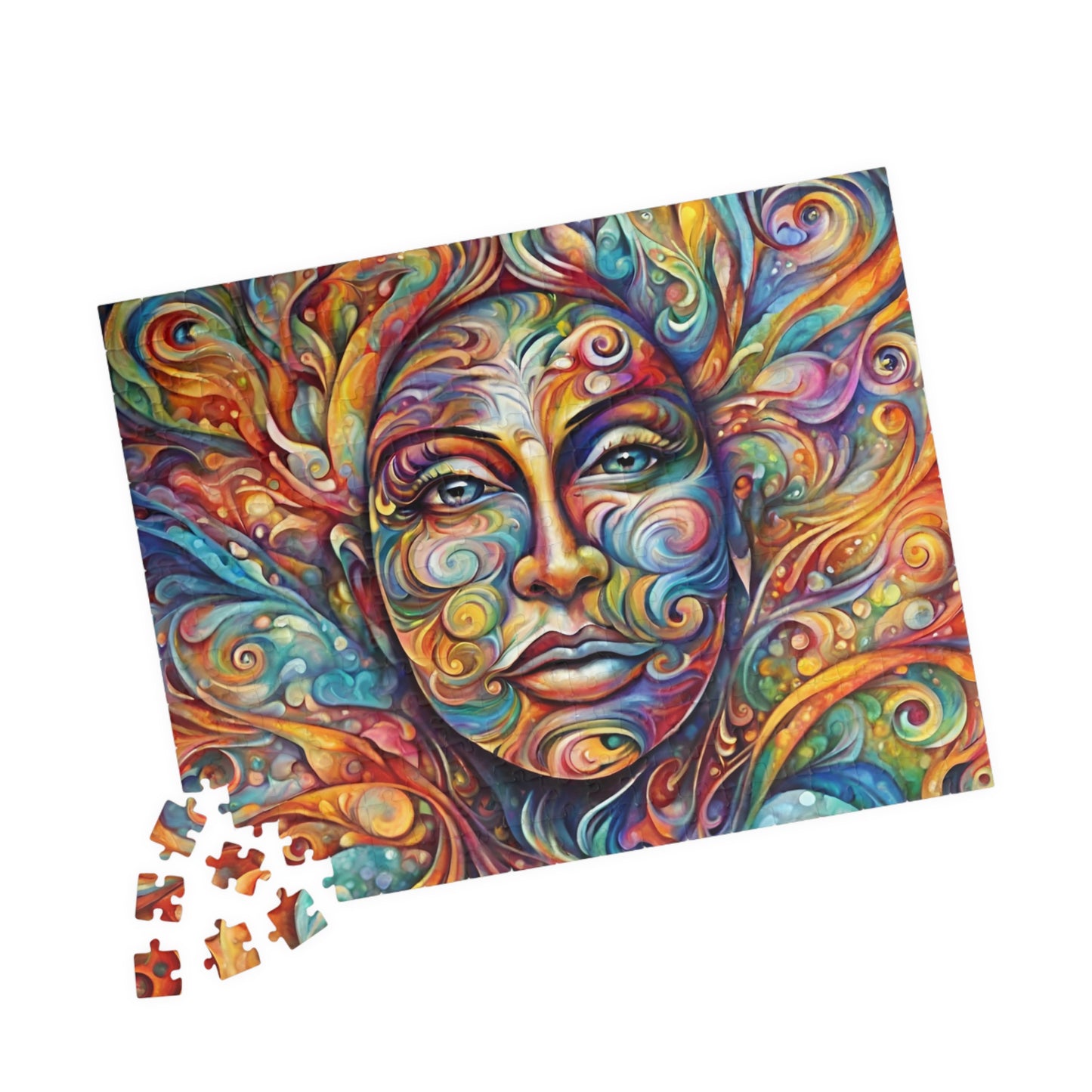 Therapeutic Canvas- Mental Health Design Puzzle