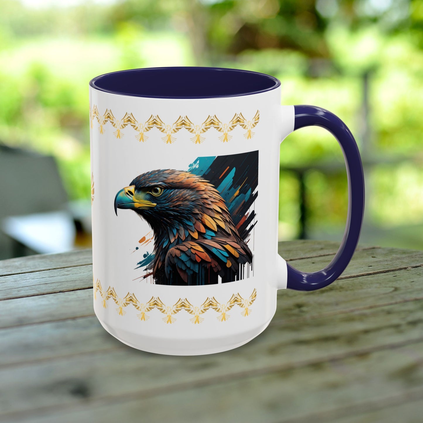 Eagle’s Strength & Resilience Mug providing hope, strength, and mental health support for overcoming obstacles.